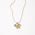 Collana perle fiore