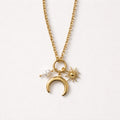 Collana perle luna