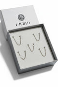 Naso piercing 6 pezzi argento925