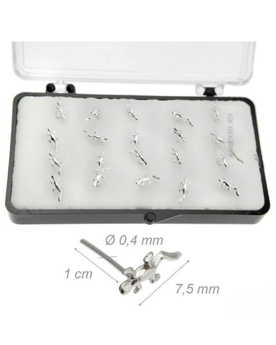 Naso piercing 20 orecchini naso arg925