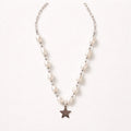 Collana perle stella