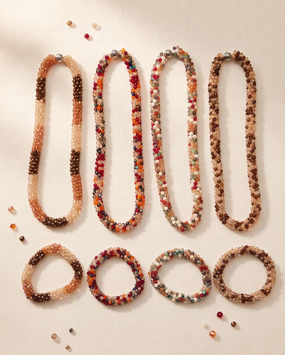 Bracciale elastico pietrine