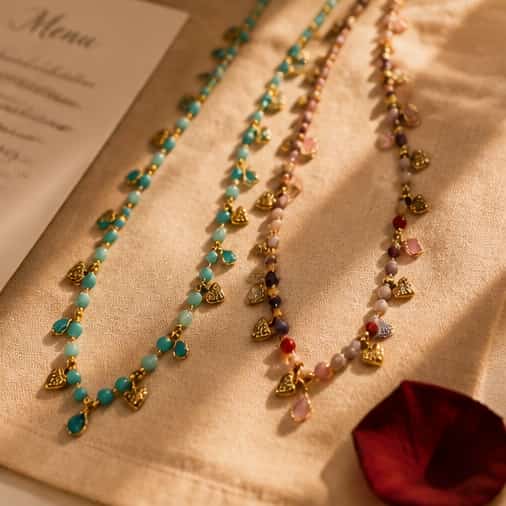 Collana regolabile acciaio