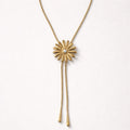 Collana perle fiore