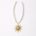 Collana perle sole