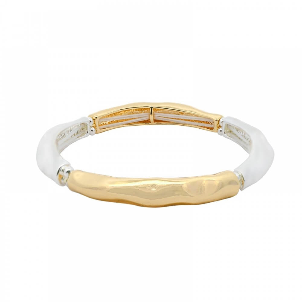Bracciale elastico metallo