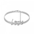 Bracciale acciaio love