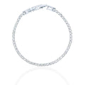 Bracciale tennis acciaio 3mm