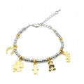 Bracciale metallo sassetti panda