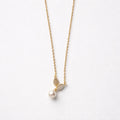 Collana perle fogliolina