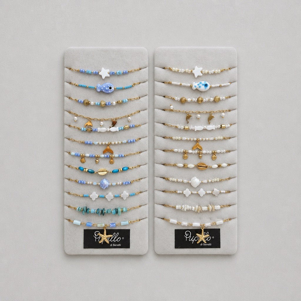 Espositore Prendi e Vendi acciaio 12 bracciali