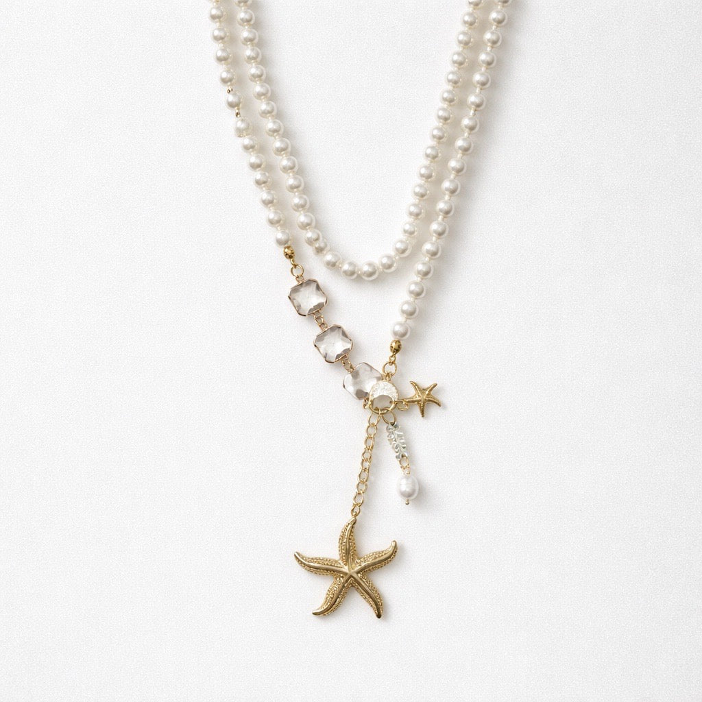 Collana perle stella marina made in italy