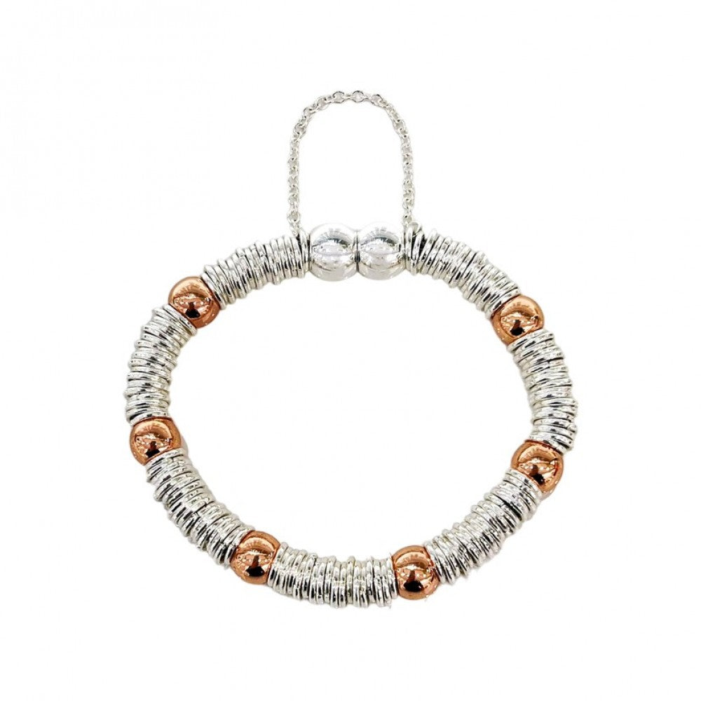 Bracciale elastico metallo