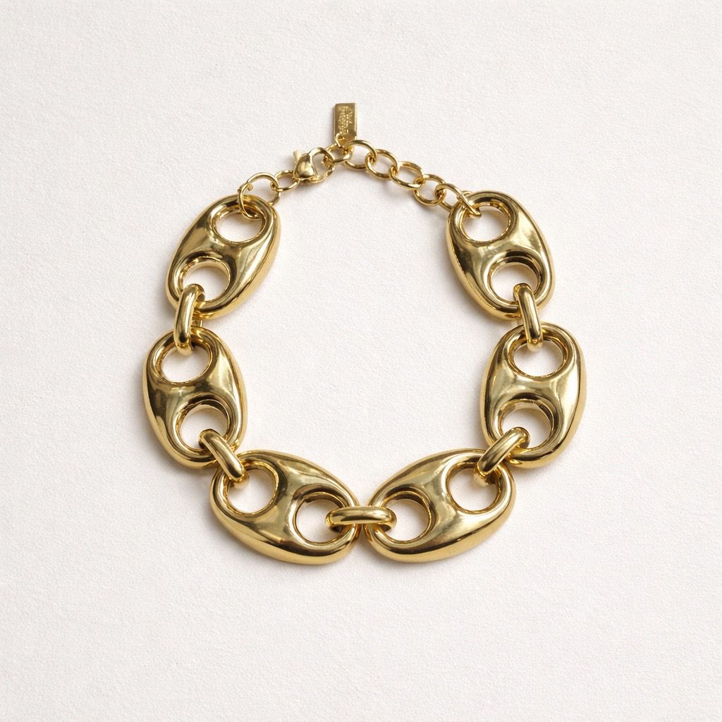 Bracciale regolabile catena bold