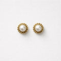 Orecchini clip perle cerchio