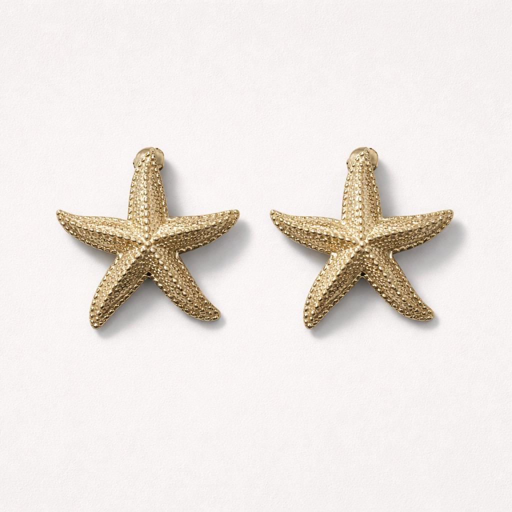 Orecchini lobo stelle marine