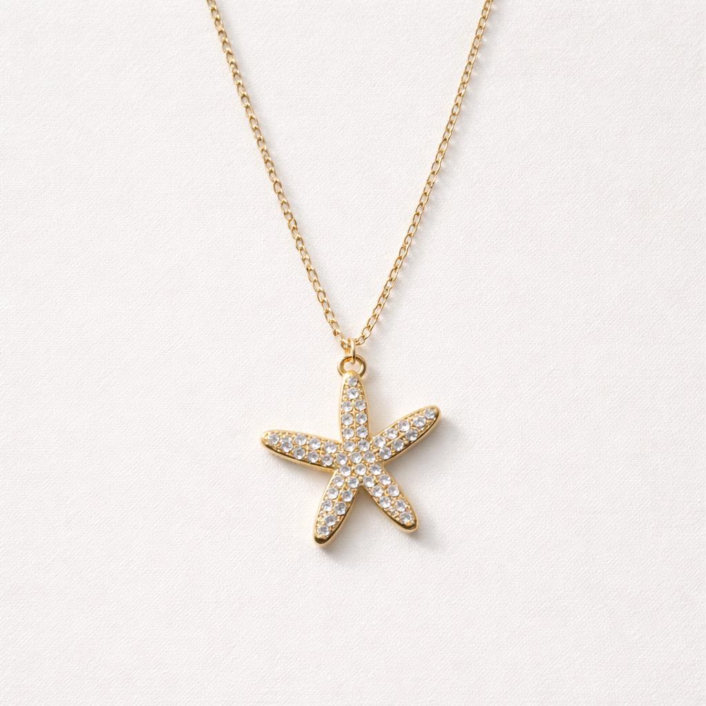 Collana regolabile stella marina