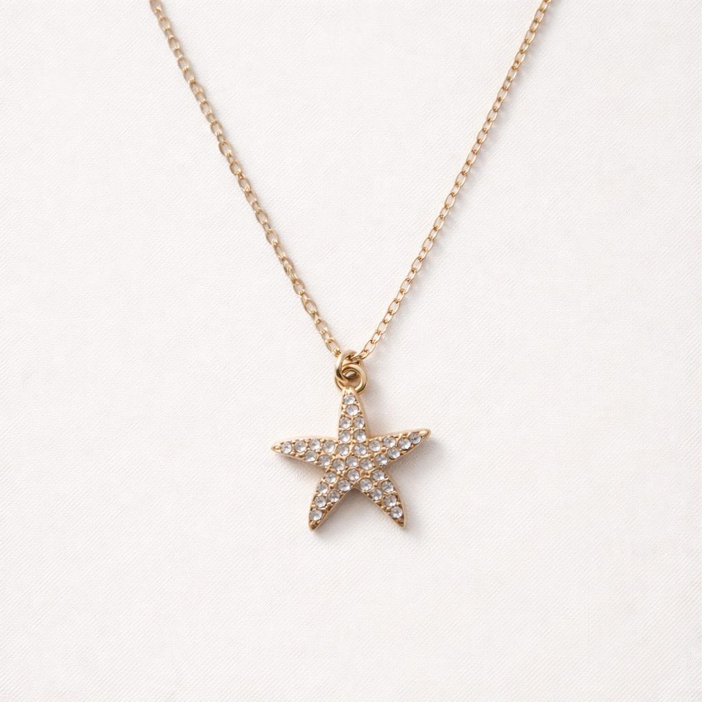 Collana regolabile stella marina 1cm