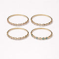 Bracciale rigido carrè strass