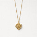 Collana regolabile acciaio cuore sacro