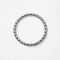 Uomo bracciale ematite ovali