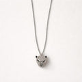 Collana regolabile acciaio leopardo
