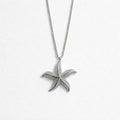 Collana regolabile acciaio stella marina