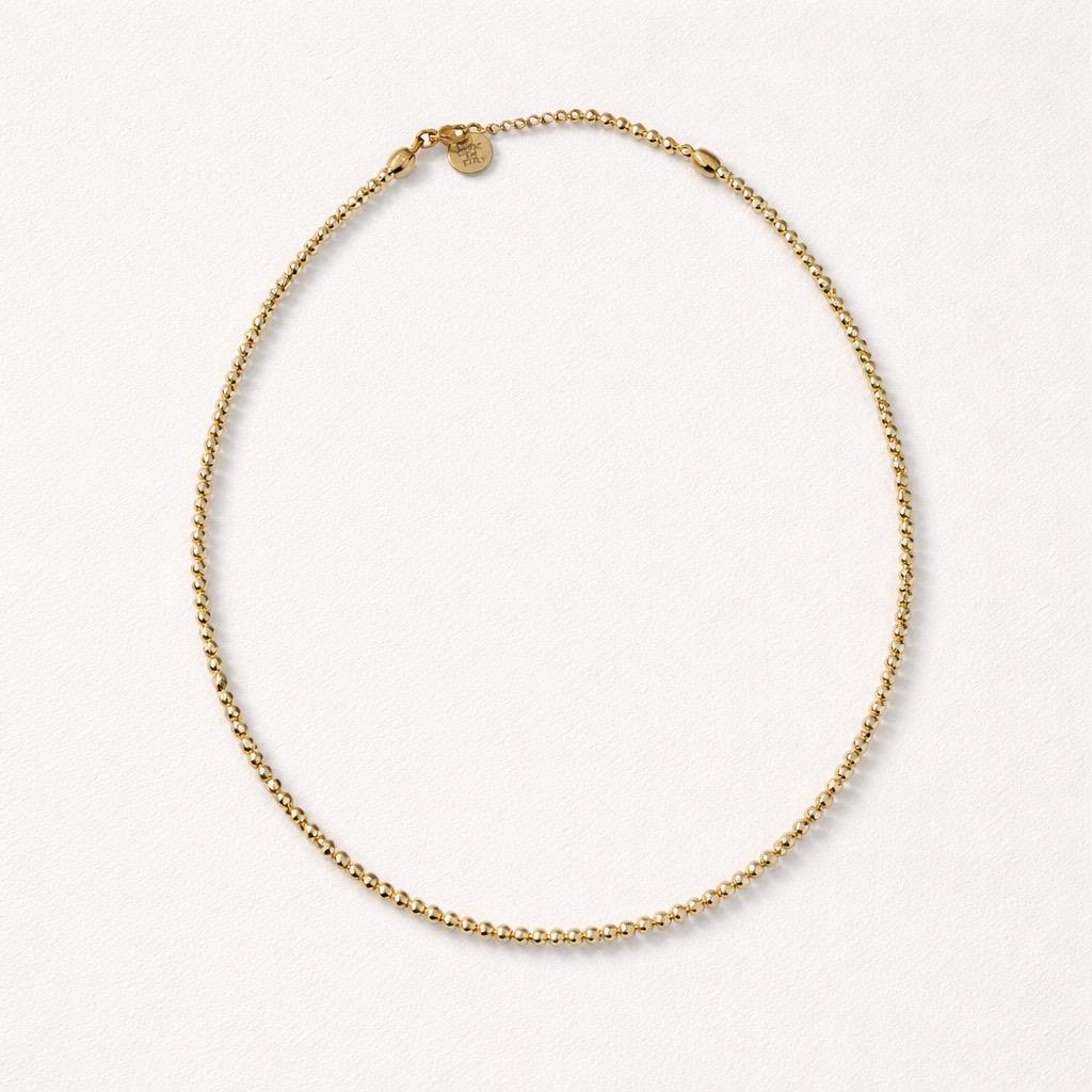Collana regolabile cristalli ematite