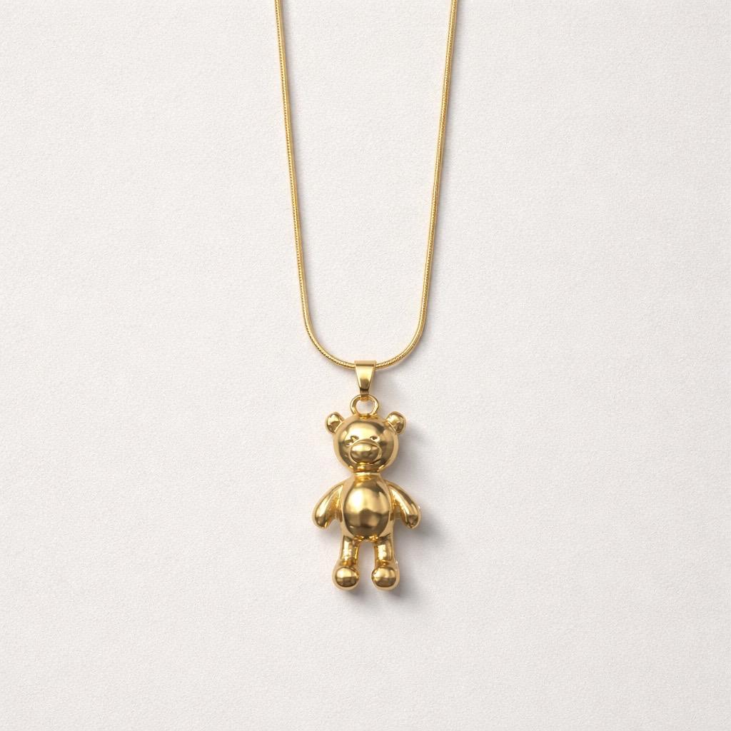 Collana regolabile orsetto
