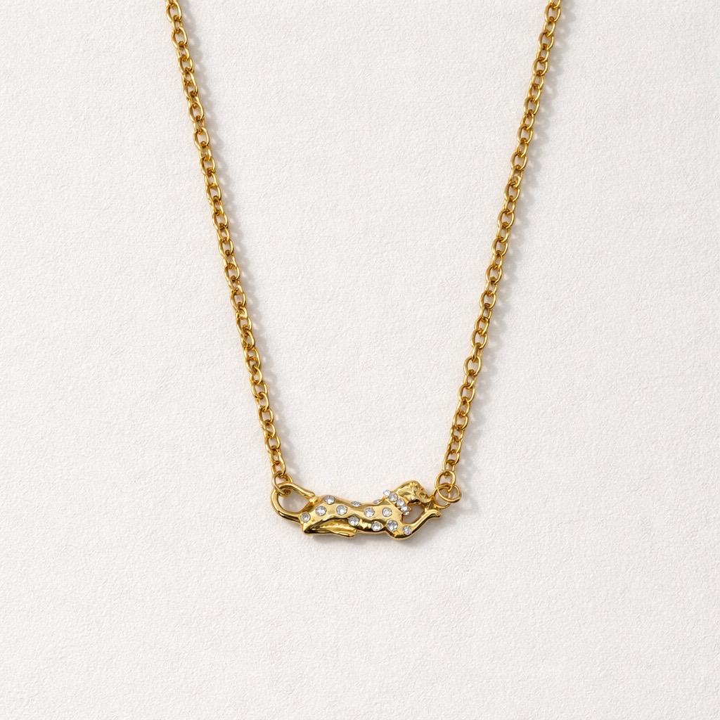 Collana regolabile giaguaro