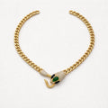 Collana regolabile serpente