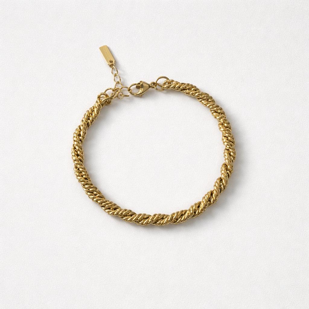 Bracciale regolabile intreccio