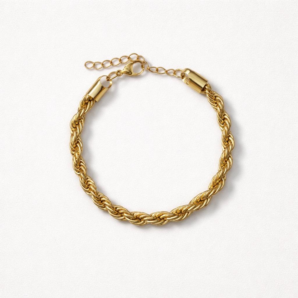 Bracciale regolabile torchon grosso