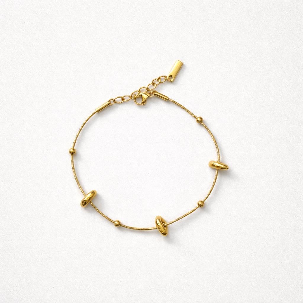 Bracciale regolabile pietrine