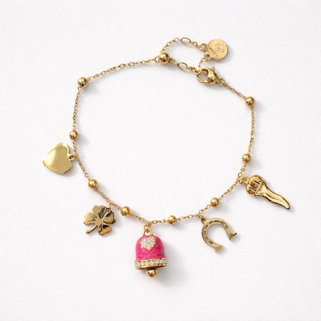 Bracciale regolabile campanellina