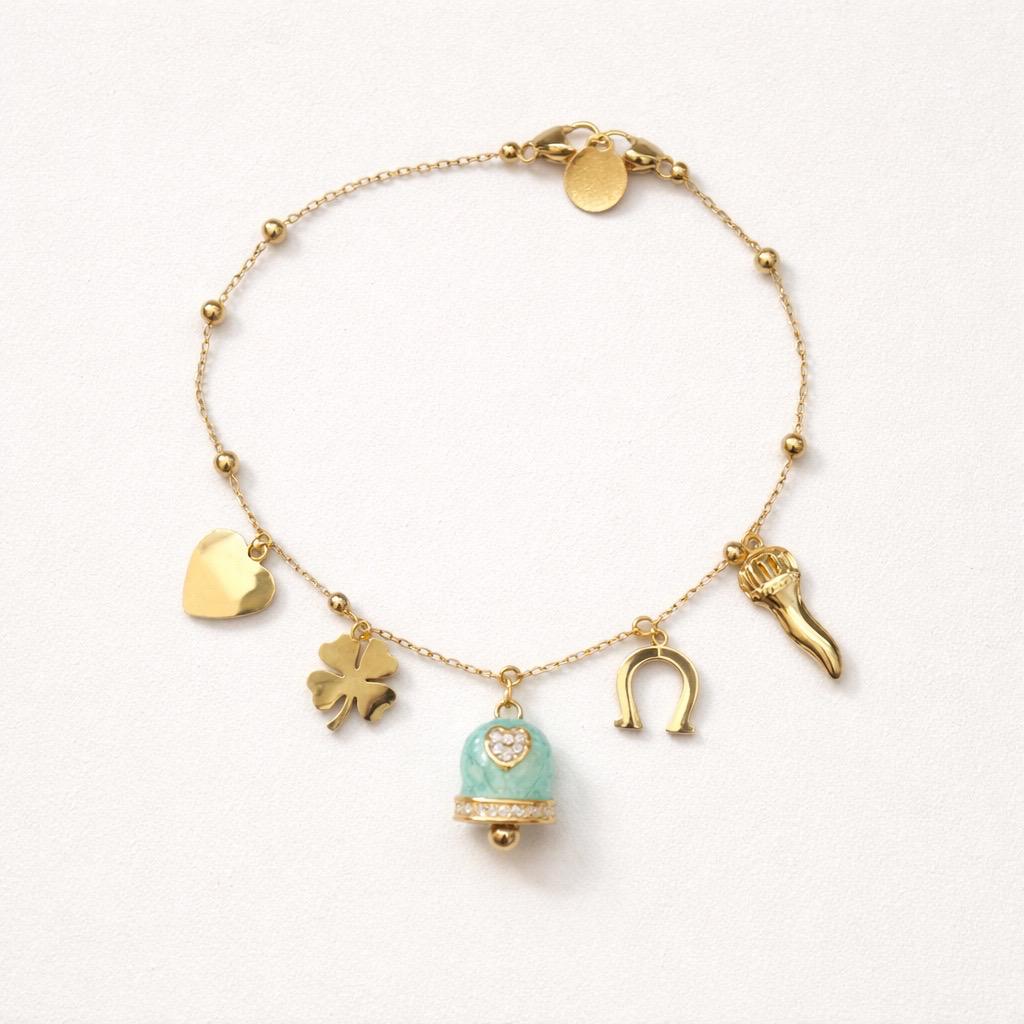 Bracciale regolabile campanellina