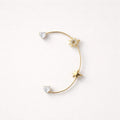Ear Cuff acciaio stelle strass