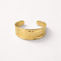 Bracciale rigido acciaio martellato