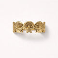 Bracciale rigido acciaio conchiglie