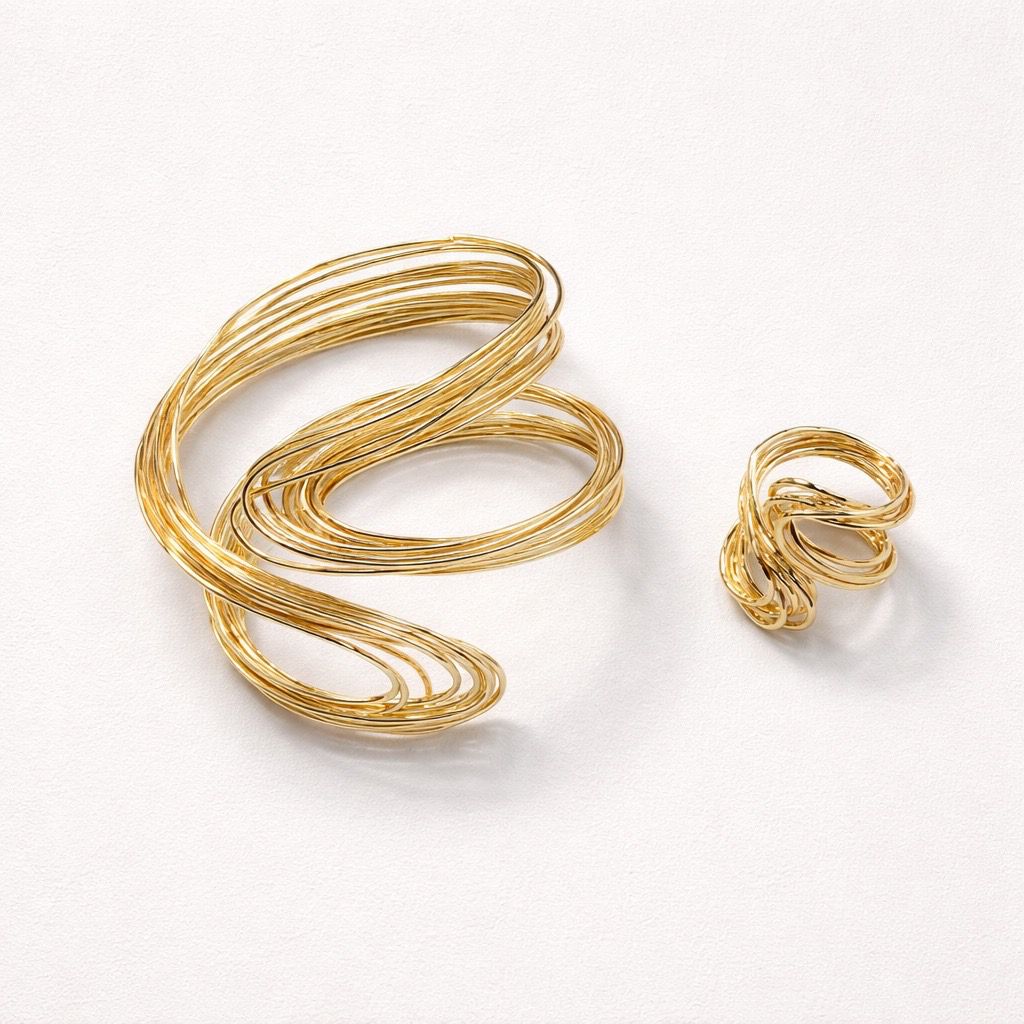 Anello acciaio millefili