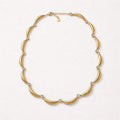 Collana regolabile barchette strass