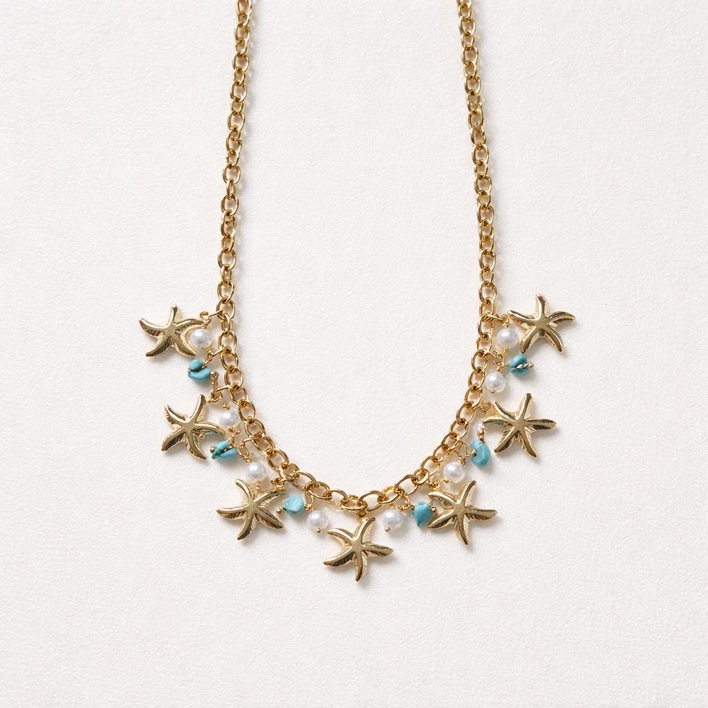 Collana regolabile stelle marine