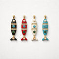 Ciondolo pesce acciaio 6cm
