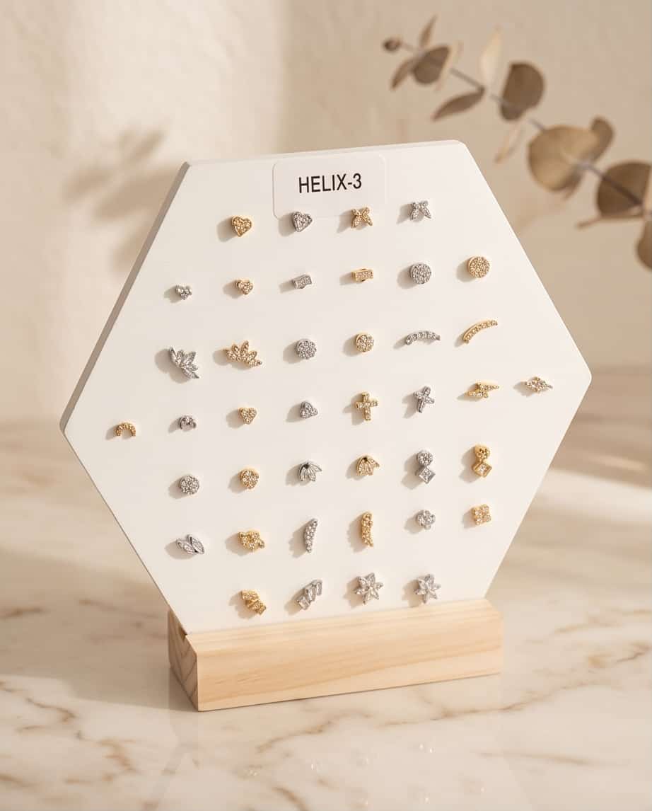 Espositore Prendi e Vendi acciaio helix 40pz