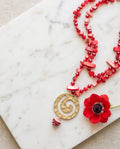 Collana regolabile madreperla girella made in italy