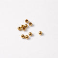 Ciondolo distanziatore pallina acciaio 5.5*4.5*3mm