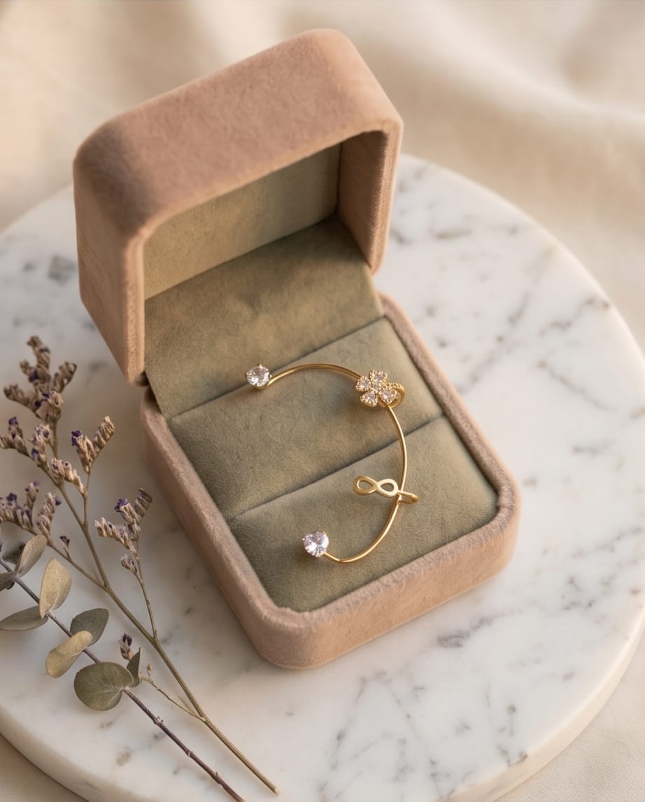 Ear Cuff acciaio