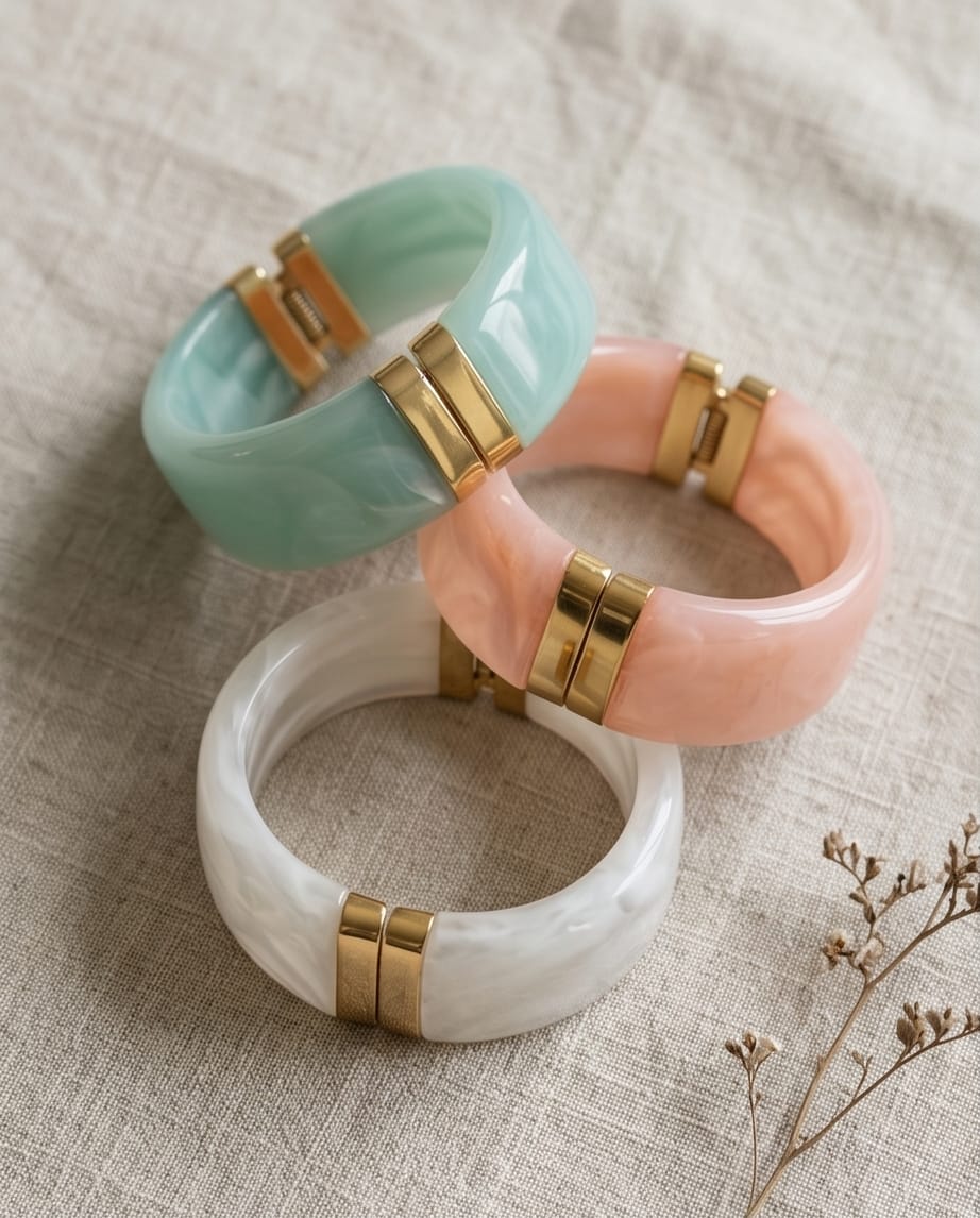 Bracciale rigido resina