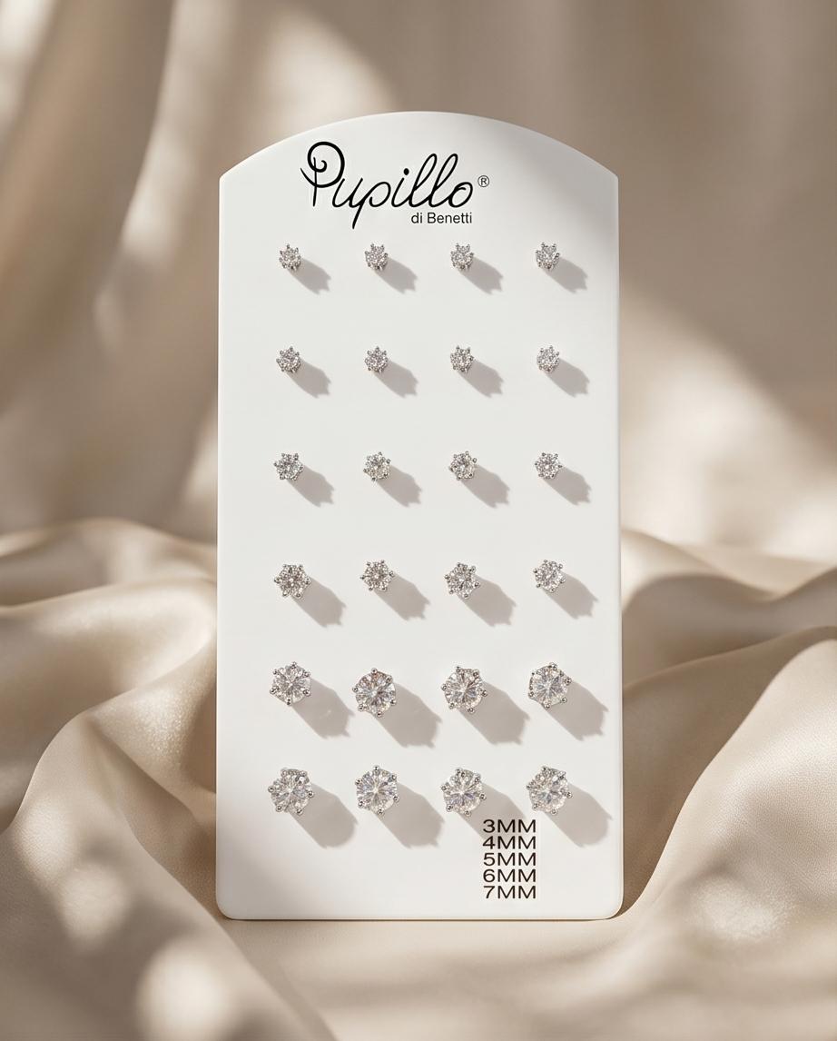 Espositore Prendi e Vendi acciaio punti luce 3/4/5/6/7mm