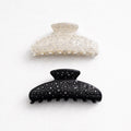 Pinza fermacapelli lastra strass 10cm 5 pz